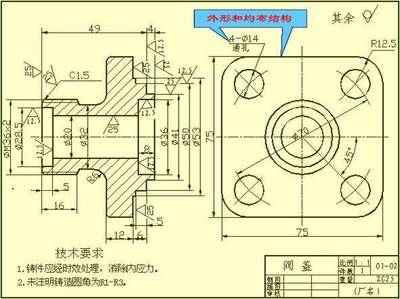 机械设计中尺寸标注知识,教你看懂复杂的机械加工图纸